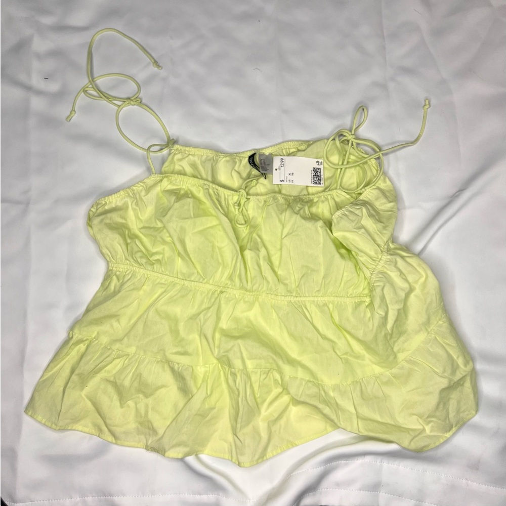 Lime Green Women's Top